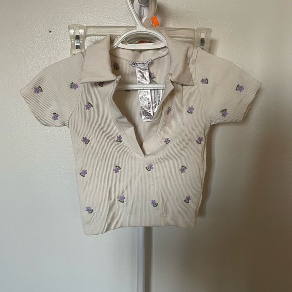 Zara- Crop Top - Picture 1 of 3